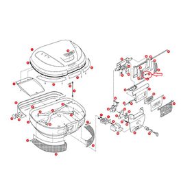 Givi E52 Z127 Çanta Kilit Amblem