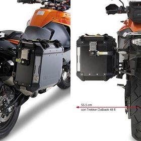 Givi PL7705CAM KTM 1050 - 1290 15-20 - 1190 13-16 Yan Çanta Taşıyıcı