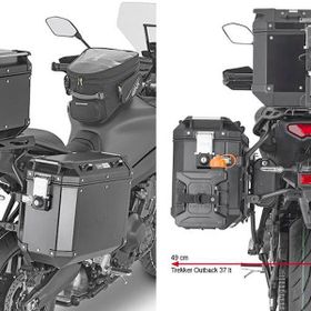 Givi PLO2159CAM Yamaha Tracer 9 / Tracer 9 GT 21-22 Yan Çanta Taşıyıcı Demir