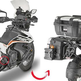 Givi PLOR7710MK KTM 790 Adventure 19-20 - Adventure R 19-20 Yan Çanta Taşıyıcı