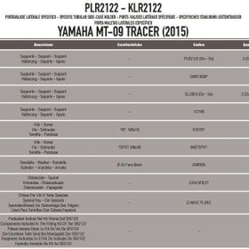 Givi PLR2122 Yamaha MT-09 Tracer 15-16 Yan Çanta Taşıyıcı
