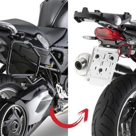 Givi PLR5109 BMW F 800GT 13-16 Yan Çanta Taşıyıcı