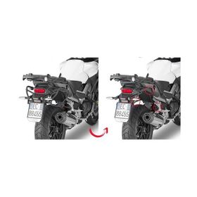 Givi PLXR1139 Honda VFR 800X Crossrunner Siyah 15 Yan Çanta Tasıyıcı