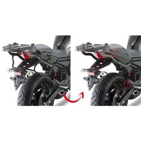 Givi PLXR2110 Yamaha XJ6 600 13-14 Yan Çanta Taşıyıcı