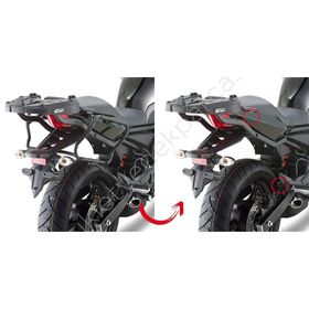 Givi PLXR2110 Yamaha XJ6 600 13-14 Yan Çanta Taşıyıcı