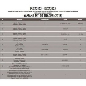 Givi PLXR2122 Yamaha MT-09 Tracer 15-16 Yan Çanta Taşıyıcı