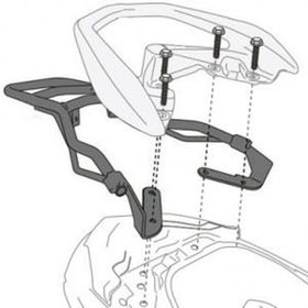 Givi SR2123 Yamaha N-Max 125 15-17 Arka Çanta Taşıyıcı