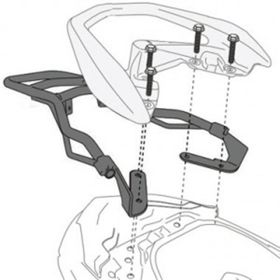 Givi SR2123 Yamaha N-Max 125 15-17 Arka Çanta Taşıyıcı