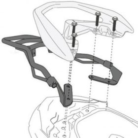 Givi SR2123 Yamaha N-Max 125 15-17 Arka Çanta Taşıyıcı