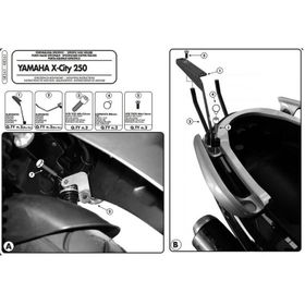 Givi SR361 Yamaha X-Cıty 125-250 07-16 Arka Çanta Taşıyıcı
