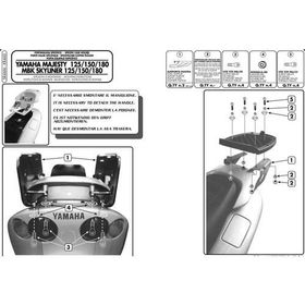 Givi SR46M Yamaha Majesty 125-150-180 01-11 Arka Çanta Taşıyıcı