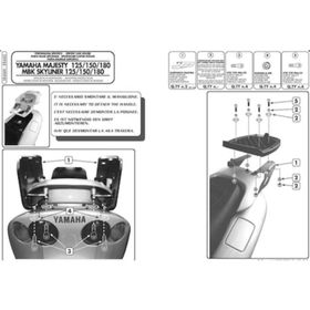 Givi SR46M Yamaha Majesty 125-150-180 01-11 Arka Çanta Taşıyıcı
