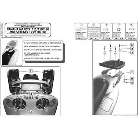Givi SR46M Yamaha Majesty 125-150-180 01-11 Arka Çanta Taşıyıcı