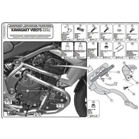 Givi TN422 Kawasaki Versys 650 10-14 Koruma Demiri