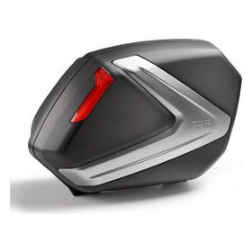 Givi V37N 37 lt Siyah Gri Yan Çanta Takım