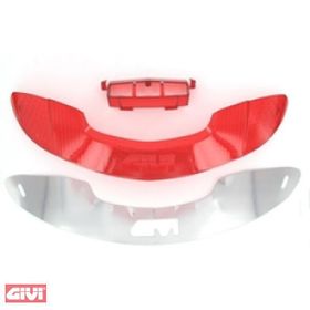 Givi Z1648R E340 Kırmızı Çanta Reflektörü Orta