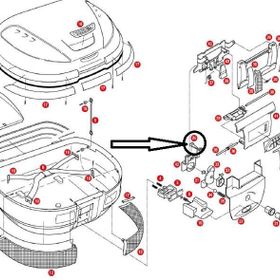 Givi Z234B E52 Çanta Kilit Mekanizma Mandalı