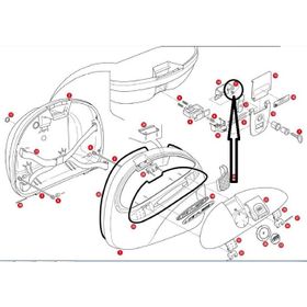 Givi Z236 E42-E30-E33-E280-E41-E460-E300 Çanta Yayı