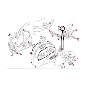 Givi Z236 E42-E30-E33-E280-E41-E460-E300 Çanta Yayı