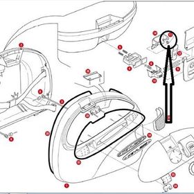 Givi Z236 E42-E30-E33-E280-E41-E460-E300 Çanta Yayı