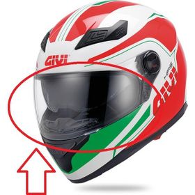 Givi Z2449TR 50.4-48-Siyah Beyaz Kask Camı