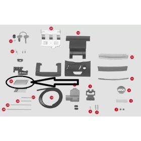 Givi Z286 E52-E35 Çanta İsim Penceresi