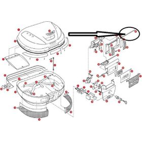 Givi Z297 E52-E35 140 mm Çanta Pimi