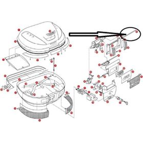 Givi Z297 E52-E35 140 mm Çanta Pimi