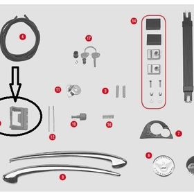 Givi Z387 E21 Çanta Tabla Tutma Mandalı