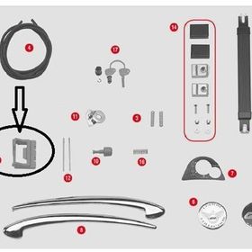 Givi Z387 E21 Çanta Tabla Tutma Mandalı
