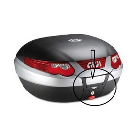 Givi Z398NMR E55 Kırmızı Anahtarlı Çanta Kilit Mekanizması