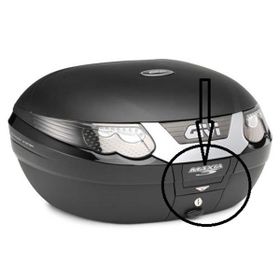 Givi Z398NTMR E55 Gri Anahtarlı Çanta Kilit Mekanizması