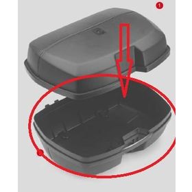 Givi Z45FNM E45 Çanta Alt Kabuk Komple