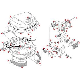 Givi Z590R Çift Çanta Pimi