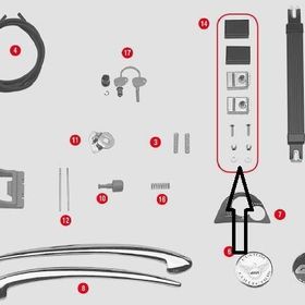 Givi Z606 Çanta Tutma Sabıtleyıcı E21