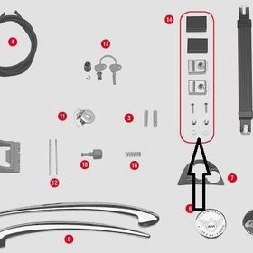 Givi Z606 Çanta Tutma Sabıtleyıcı E21