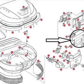 Givi Z613N E52 Çanta Kilit Mekanizma Kapak