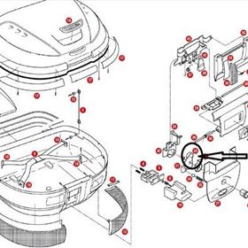 Givi Z628 E52 Çanta Kilit Mekanizması Tutucu