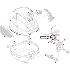 Givi Z632R E52-V35-V46-E260-E340-E350-E370-E450-E470-TRK33 Çanta Yayı