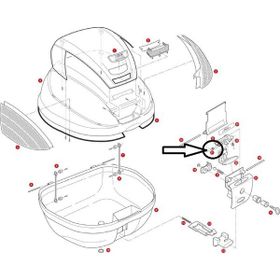 Givi Z632R E52-V35-V46-E260-E340-E350-E370-E450-E470-TRK33 Çanta Yayı