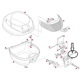 Givi Z637R 75 mm Çanta Pimi