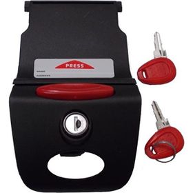 Givi Z641NM2 V46-V35 Kırmızı Anahtarlı Çanta Kilit Mekanizması