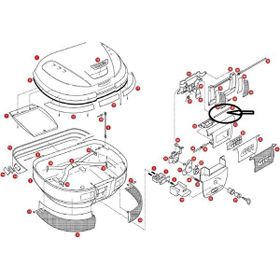 Givi Z721R 85 mm Çanta Pimi