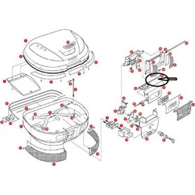 Givi Z721R 85 mm Çanta Pimi