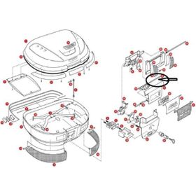 Givi Z721R 85 mm Çanta Pimi
