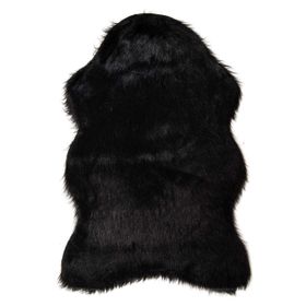 Giz Home 60x180 Siyah Alaska Peluş Post Halı