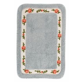 Giz Home Gül 70x120cm Blue Banyo Paspası