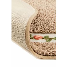 Giz Home Gül 70x120cm Brown Banyo Paspası