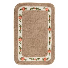 Giz Home Gül 70x120cm Brown Banyo Paspası