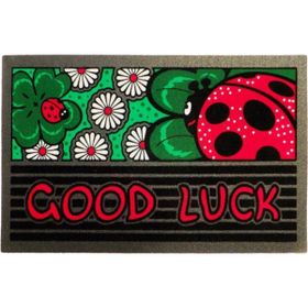 Giz Home İtalyan Format Good Luck 40x68 cm Kapı Paspası
